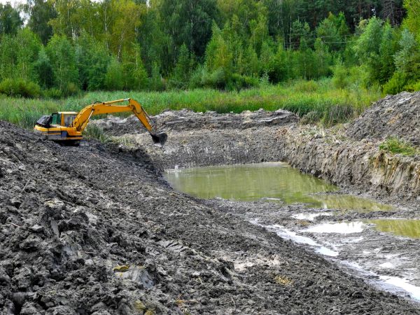Fish Pond Digging in Mansfield