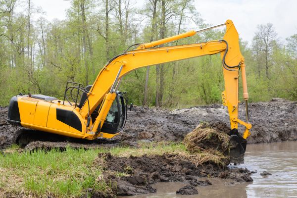 Pond Excavation in Mansfield