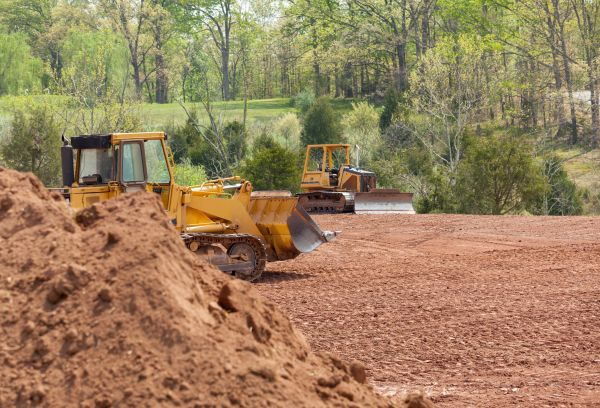 Construction Site Excavation in Mansfield