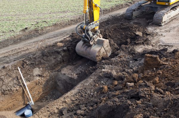Backhoe Trenching in Mansfield
