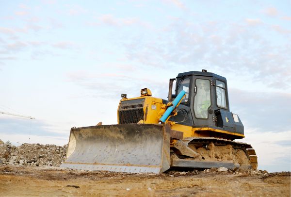 Bulldozer Land Excavation in Mansfield