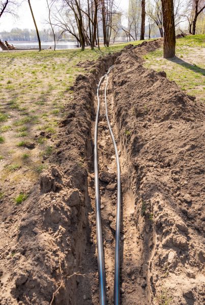 Irrigation Trenching in Mansfield