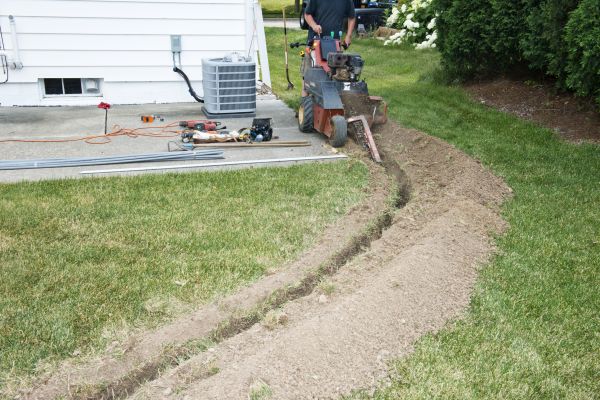 Electrical Trenching Service in Mansfield