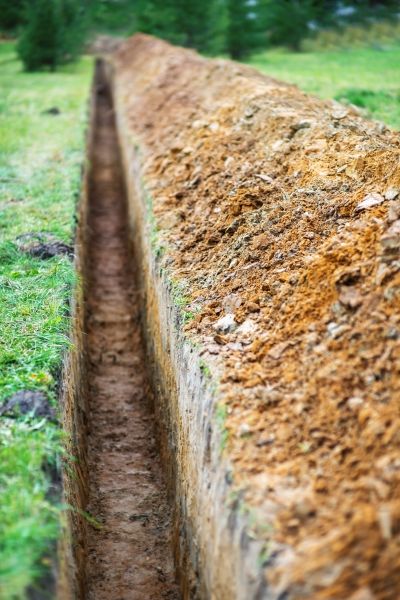 Power Line Trenching in Mansfield